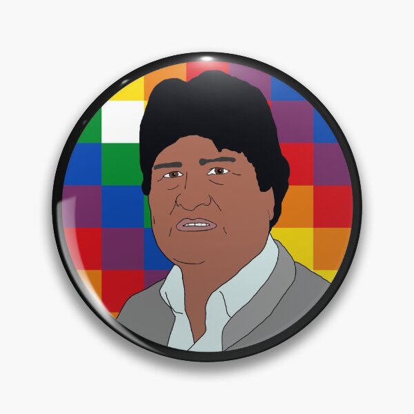 Item preview, Evo Morales designed and sold by RevolutionInPaint.
