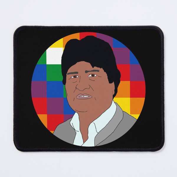 Item preview, Evo Morales designed and sold by RevolutionInPaint.