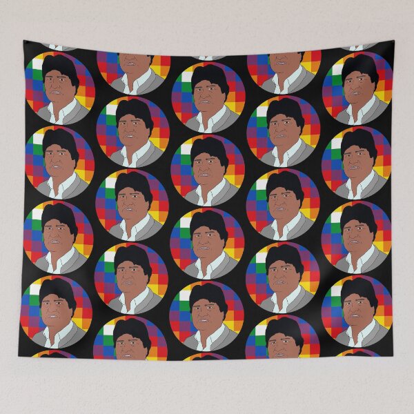 Item preview, Evo Morales designed and sold by RevolutionInPaint.