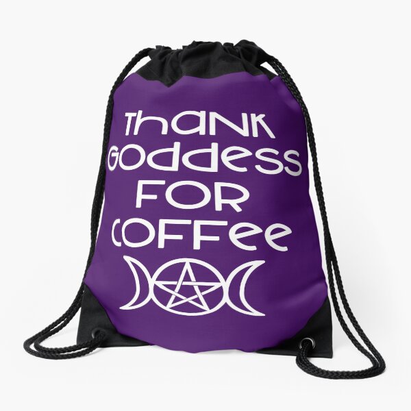 Item preview, Thank Goddess for Coffee Cheeky Witch® designed and sold by cheekywitch.