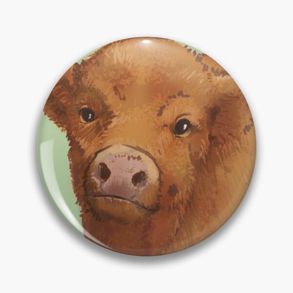 Item preview, Cute Cartoon Baby Highland Cow designed and sold by stilo29.