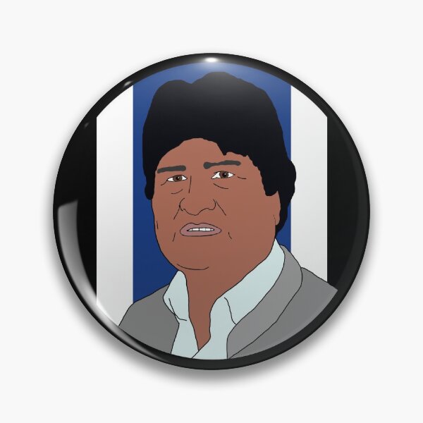 Item preview, Evo Morales MAS designed and sold by RevolutionInPaint.