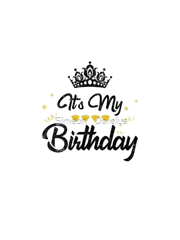It's My Birthday Shirt Happy Birthday Happy Birthday A-Line Dress