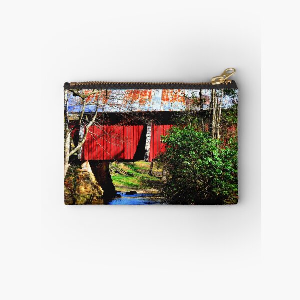 Item preview, Campbell's Covered Bridge 1909 designed and sold by LisaWootenPhoto.
