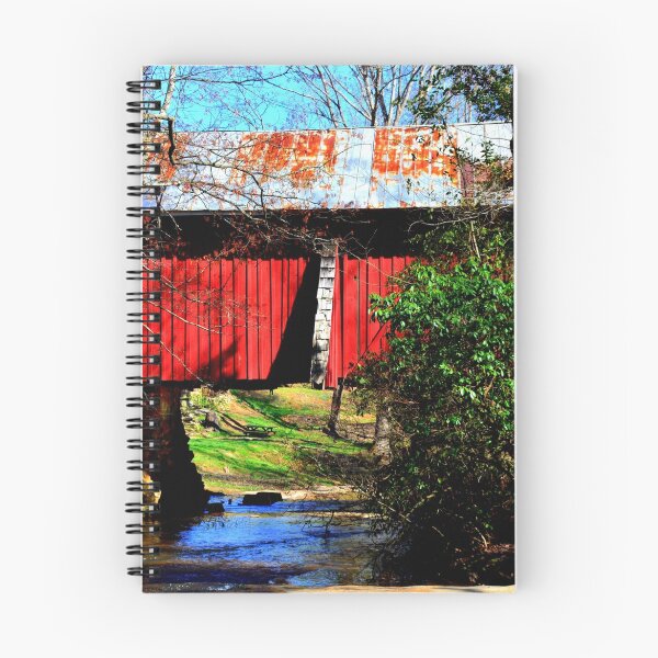 Item preview, Campbell's Covered Bridge 1909 designed and sold by LisaWootenPhoto.