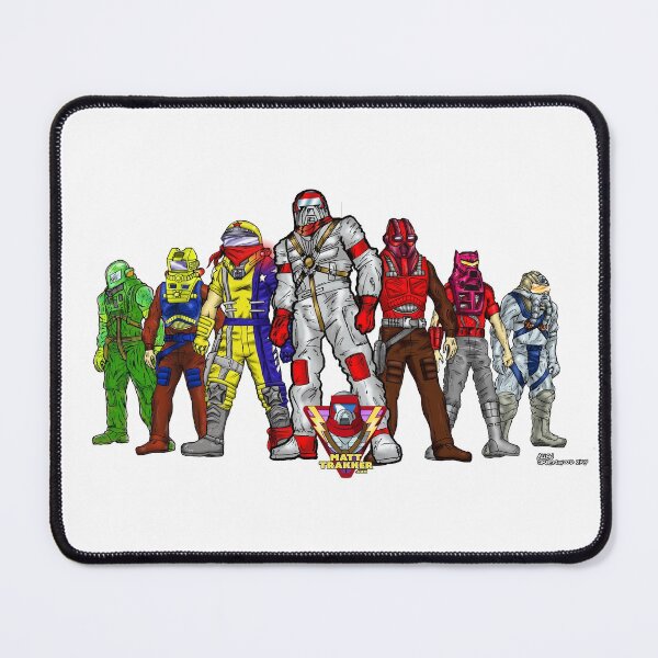 Matt-Trakker.com M.A.S.K. Artwork by Allen Greenwood Mouse Pad