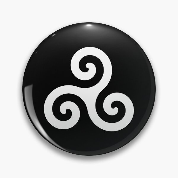 Item preview, Celtic Triskelion - White designed and sold by hereticbassist.