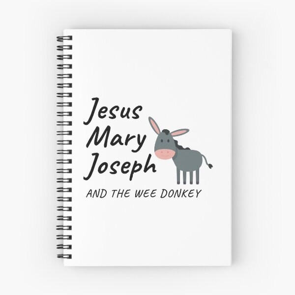 Item preview, Jesus Mary Joseph And The Wee Donkey designed and sold by dfranc.