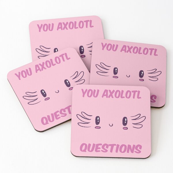 Item preview, You Axolotl Questions V designed and sold by Lemon Pepper.