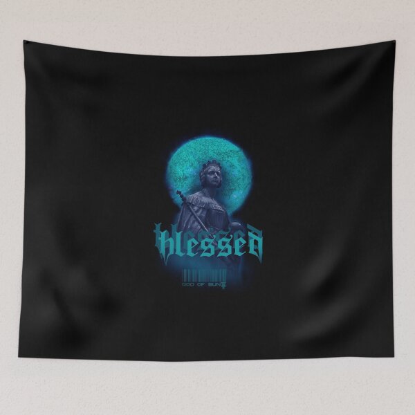 Item preview, The most Powerful And Supreme Being in the Universe is right front of you " The God Of Sun " The Blessed One - Blue Edition designed and sold by koreatvtea.