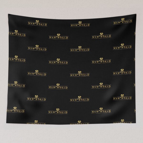 Item preview, New World - Logo - Axe Gold Edition designed and sold by urban-design.