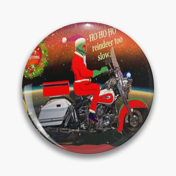 Item preview,  SANTA CLAUS on MOTORCYCLE designed and sold by Timothy Forder.