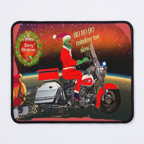 Item preview, SANTA CLAUS on MOTORCYCLE designed and sold by Timothy Forder.