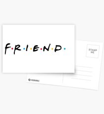 FRIENDS shirt centered Postcards