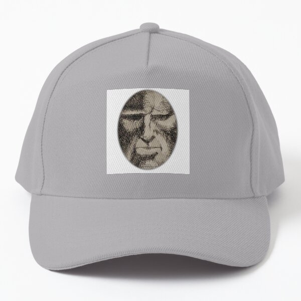 Face 2 oval Baseball Cap