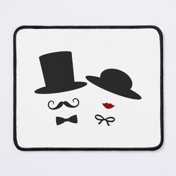 Item preview, Abstract vintage couple drawing designed and sold by SooperYela.