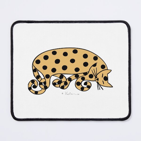 Item preview, ATOMIC CAT ocher, Xelen.net designed and sold by Xelen.net.
