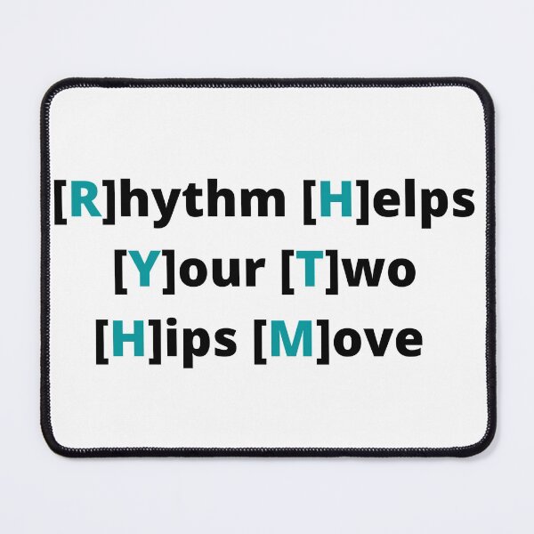 Item preview, RHYTHM MNEMONIC ACROSTIC  designed and sold by HydrangeaHollow.