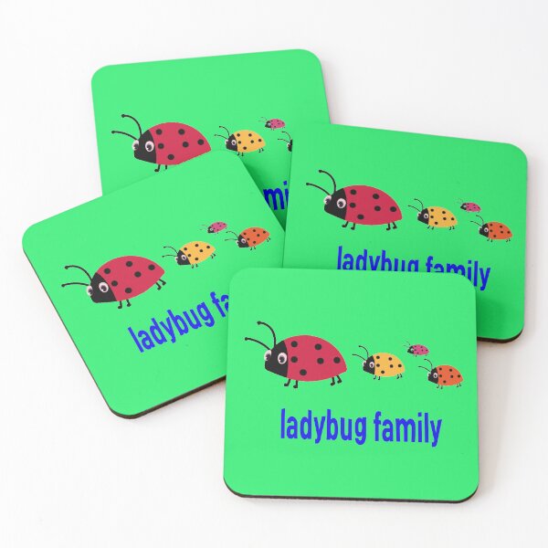 Item preview, ladybug family designed and sold by mostheristore.