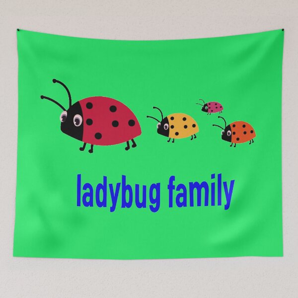 Item preview, ladybug family designed and sold by mostheristore.