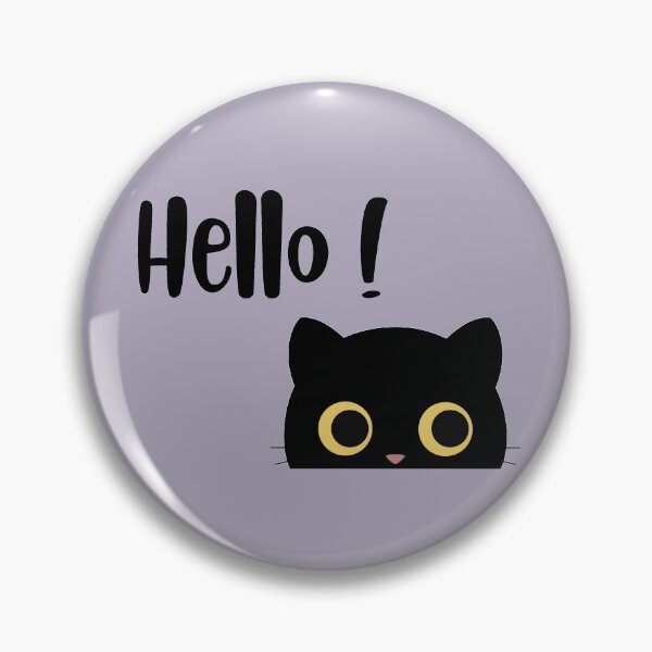 Item preview, Black Cat Peeking designed and sold by Nesro34.
