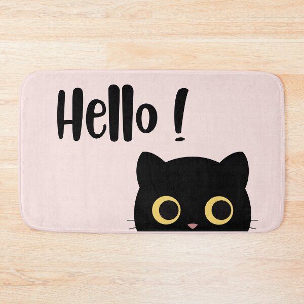 Item preview, Black Cat Peeking designed and sold by Nesro34.