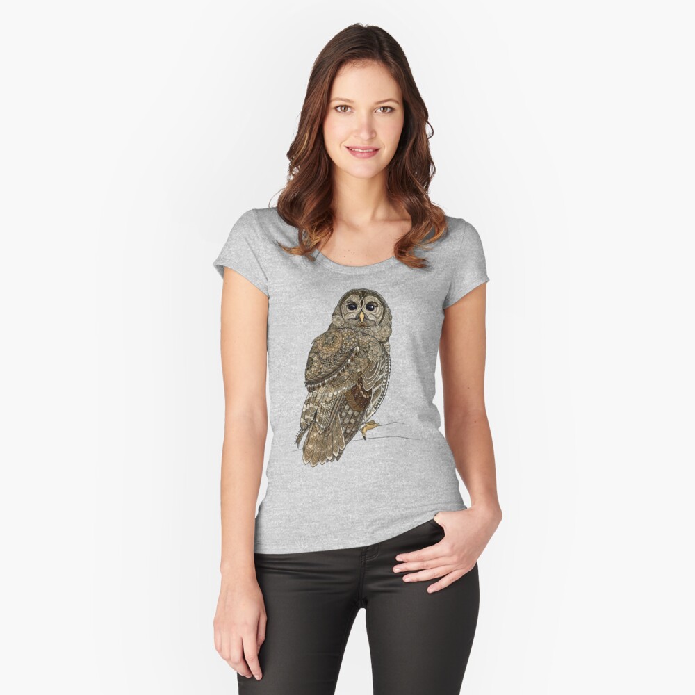 Item preview, Fitted Scoop T-Shirt designed and sold by ZHField.