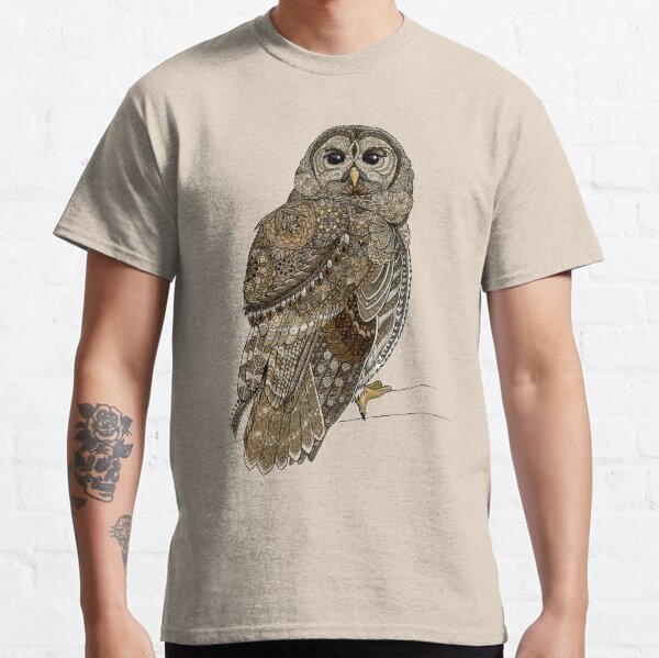 Barred Owl Tangle Classic T-Shirt