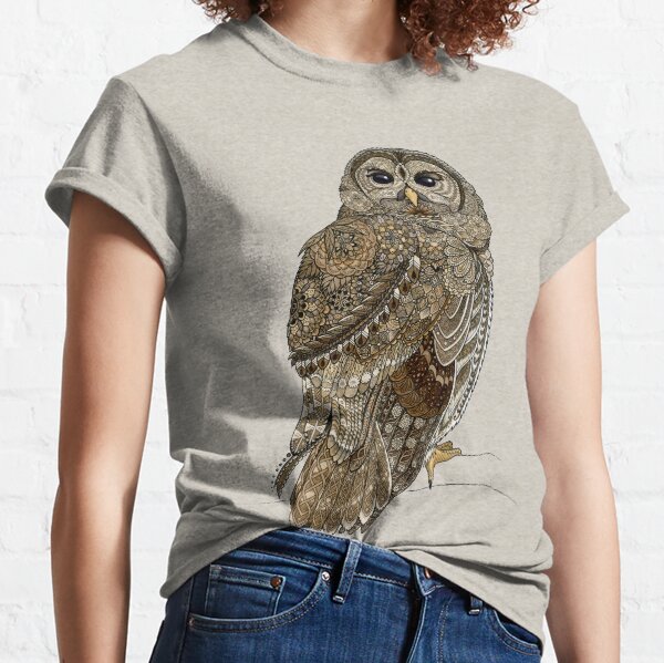 Item preview, Barred Owl Tangle designed and sold by ZHField.