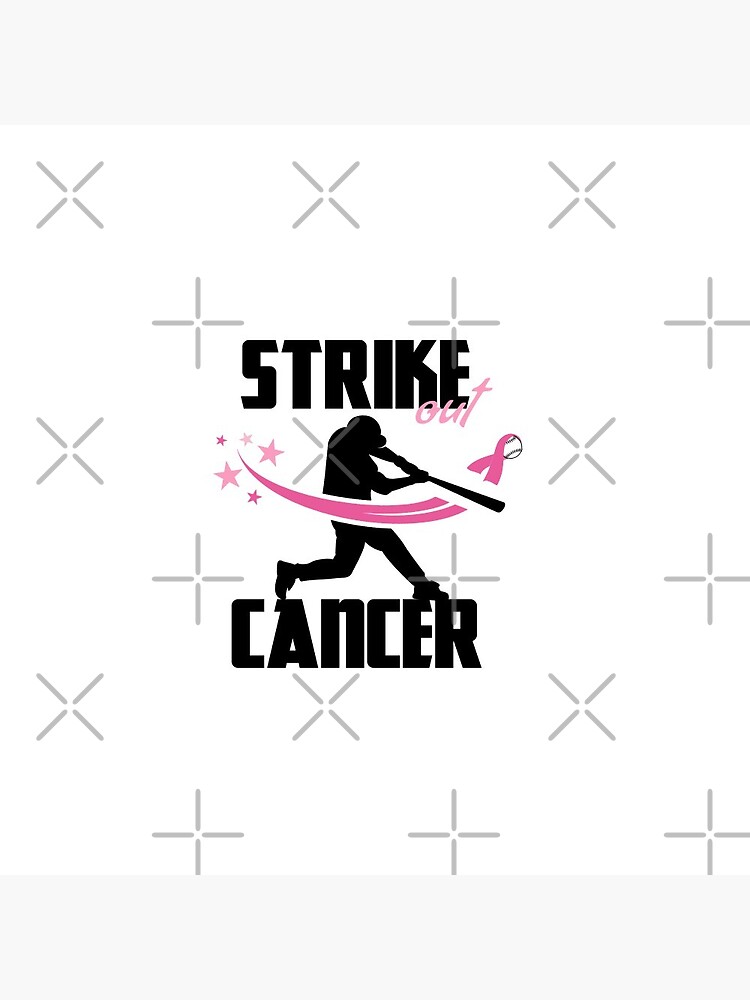 Baseball Strike Out Cancer Pink Ribbon Softball T Shirt, hoodie, sweater,  long sleeve and tank top