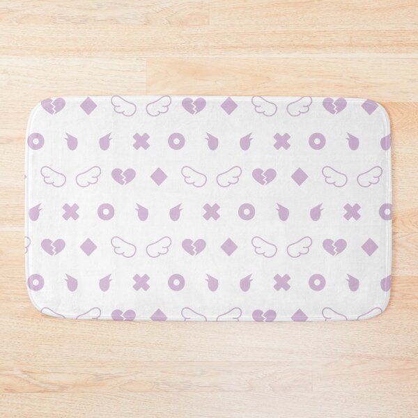 Item preview, Yami Kawaii Icons (Pattern) - Purple + White designed and sold by ArtByRho.