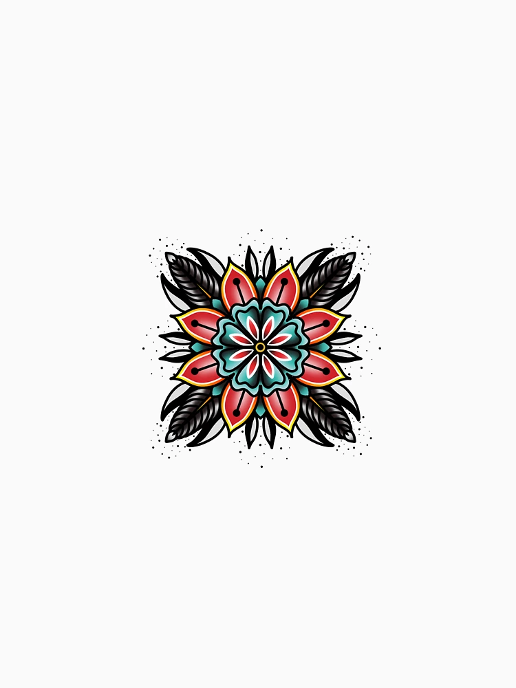 Thumbnail 6 of 6, Pullover Hoodie, Neotraditional mandala  designed and sold by RMSdesigns.