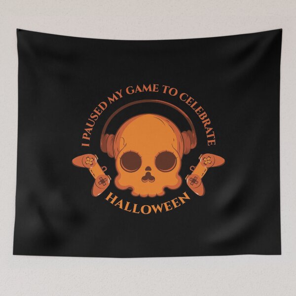 Item preview, I Paused My Game To Celebrate Halloween designed and sold by Styler Design.