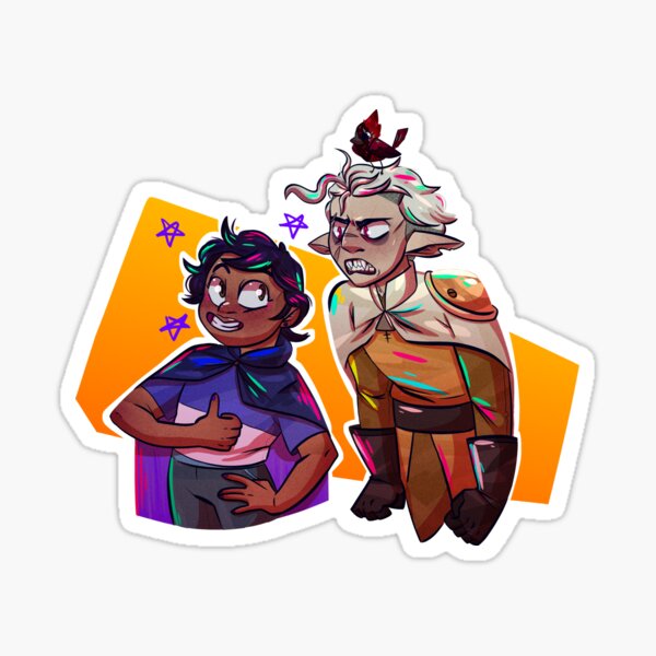 Item preview, they're friends,,,,,,,,kinda designed and sold by skeleton-draws-.