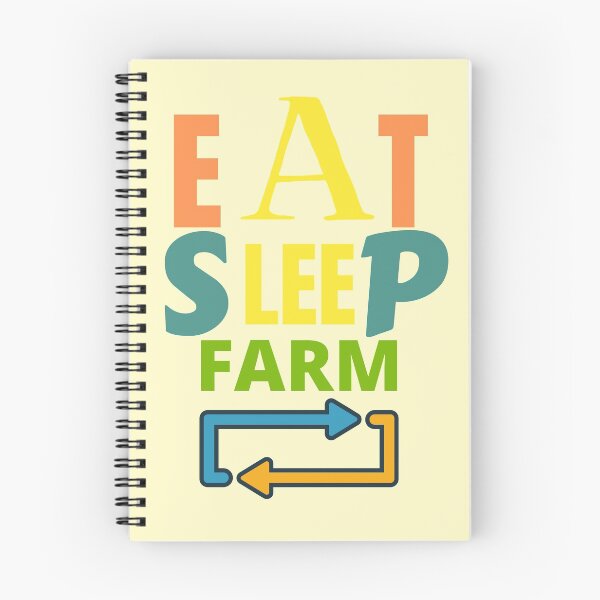 Item preview, Eat sleep farm repeat designed and sold by REEK09.