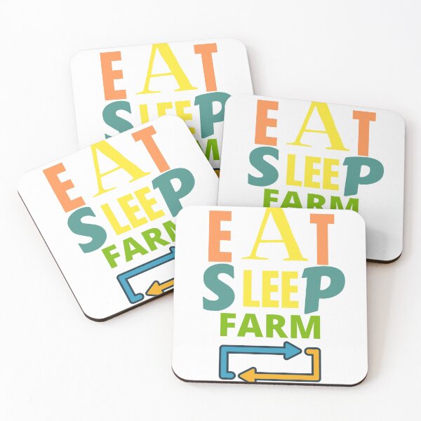 Item preview, Eat sleep farm repeat designed and sold by REEK09.