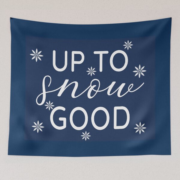 Item preview, Up to snow good - Let It Snow - The Christmas greetings designed and sold by Alice-Elgawi.