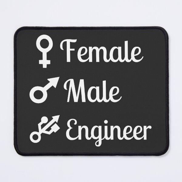 Item preview, Female, Male, And Engineer Have Their Distinct Sign. Do You Think Corporations Can Put Engineers' Signs On The Toilet Doors - Funny designed and sold by Programmer's  Life and Humor.