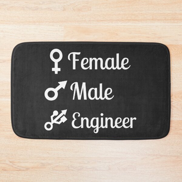 Item preview, Female, Male, And Engineer Have Their Distinct Sign. Do You Think Corporations Can Put Engineers' Signs On The Toilet Doors - Funny designed and sold by Programmer's  Life and Humor.
