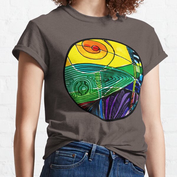 Surfing in the sun Classic T-Shirt