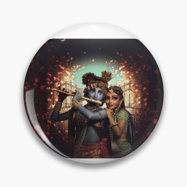 Item preview, Krishna/radha krishna/janmashtami/kanha/pure love designed and sold by PacePoint.