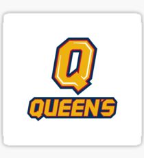 Queen's U Logo Sticker