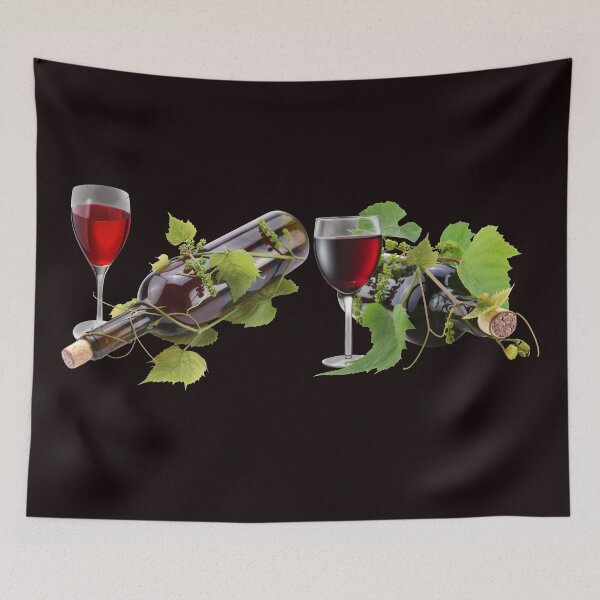 Item preview, Red wine designed and sold by drawing-valley.