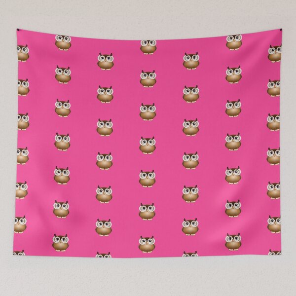 Item preview, Funny owl pattern designed and sold by laskaart.