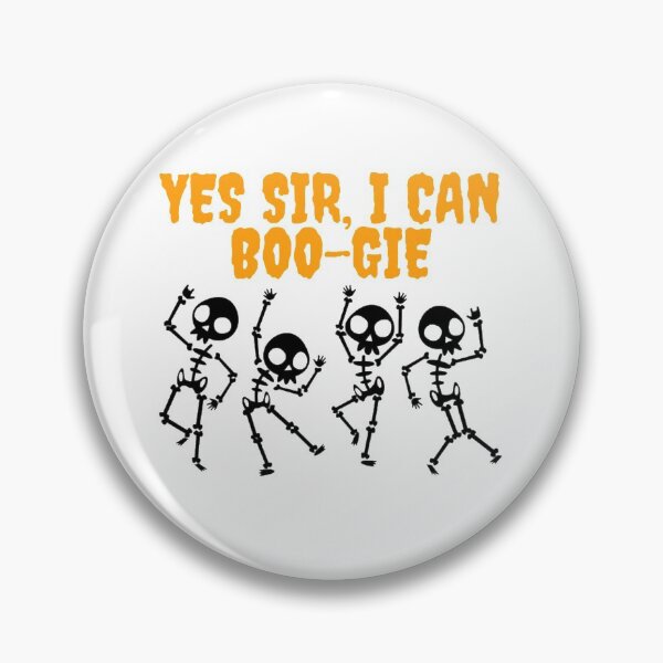 Item preview, Yes Sir, I Can Boo-Gie Halloween Funny Design designed and sold by EvieFinn.