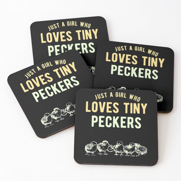 Item preview, Just a girl who loves tiny peckers designed and sold by DynastyArt.