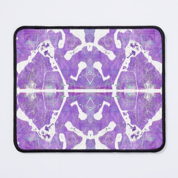 Item preview, Purple wildflower kaleidoscope abstract floral designed and sold by Laura Baruffa.