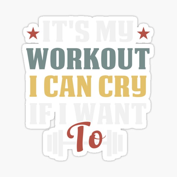 I Mostly Do Butt Stuff at the Gym / Funny Gym Workout Saying Gift Idea /  Christmas Gifts Sticker for Sale by Chamssou