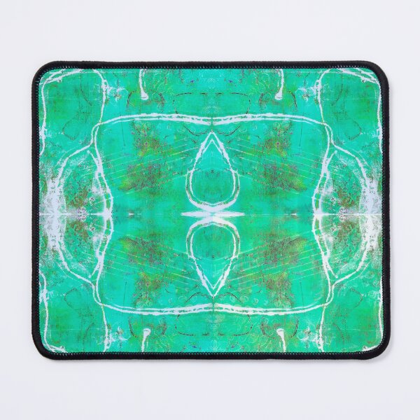 Item preview, Green kaleidoscope rope pattern designed and sold by Laura Baruffa.