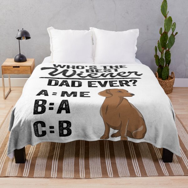 Item preview, Who's The Best Wiener Dad Ever Funny Dachshund designed and sold by Stronzi.
